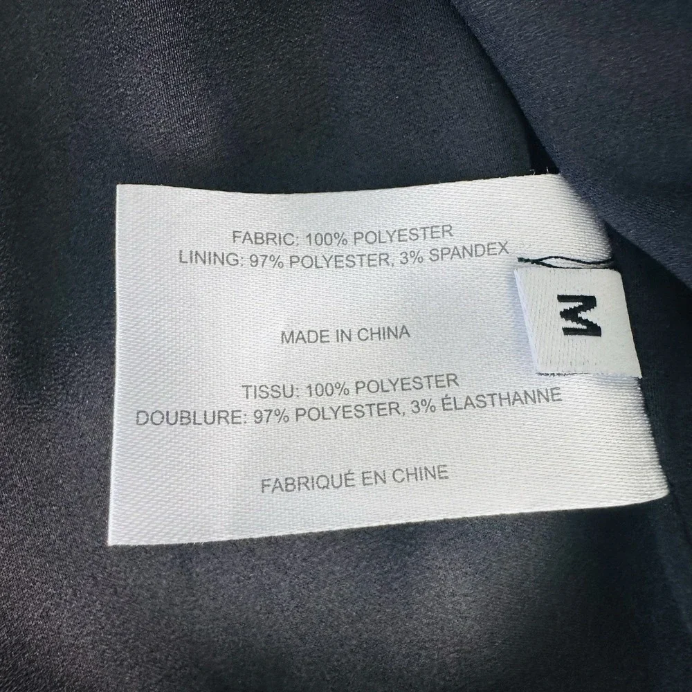 Proenza Schouler Penelope Faux Fur Coat White Label Women's Size Medium Black - Picture 4 of 9